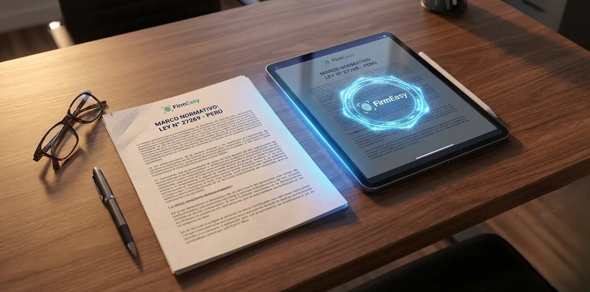 Ley 27269 de firmas y certificados digitales en Perú